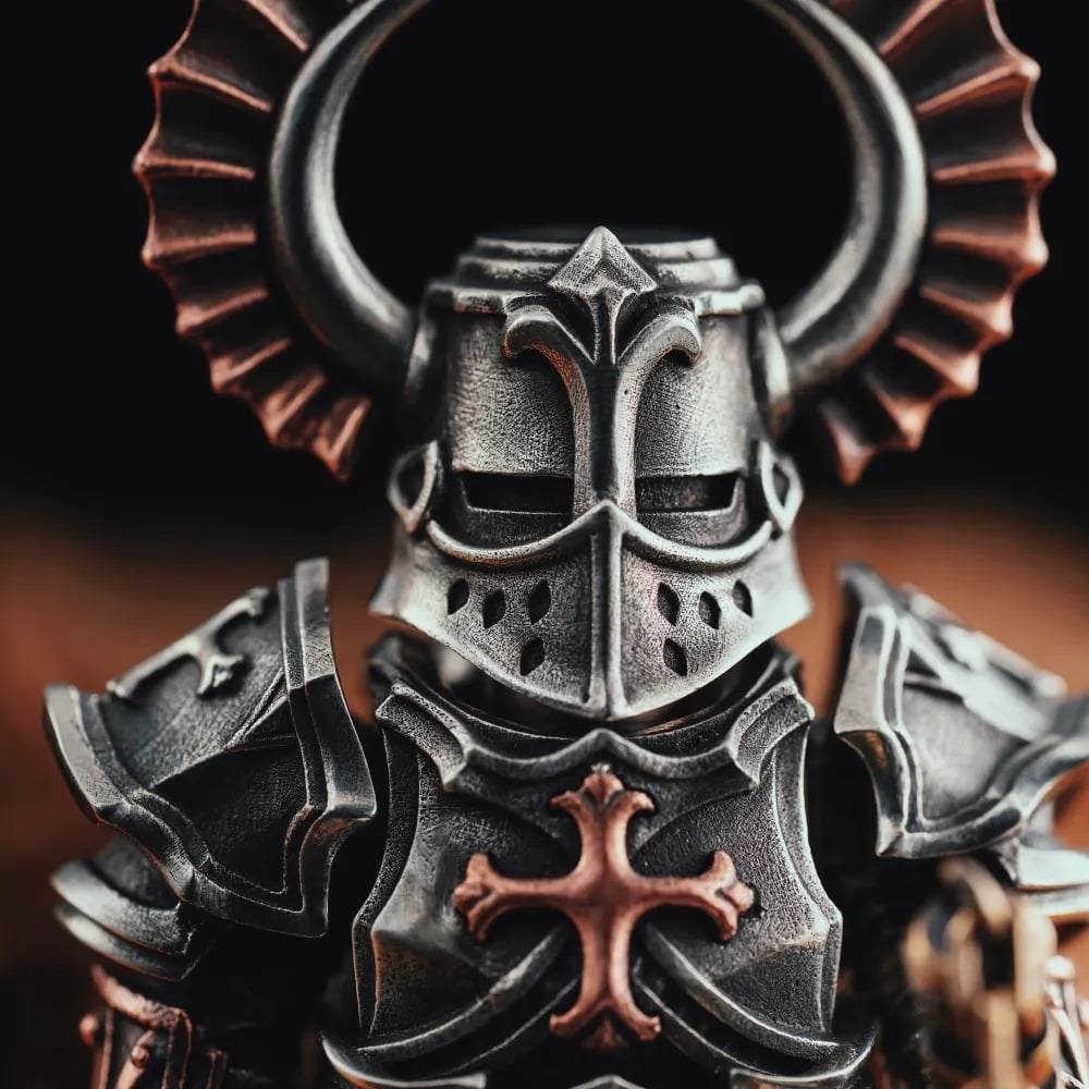 LAST DAY 49% OFF🔥 Removable Warlord Knight Magnetic Ornament