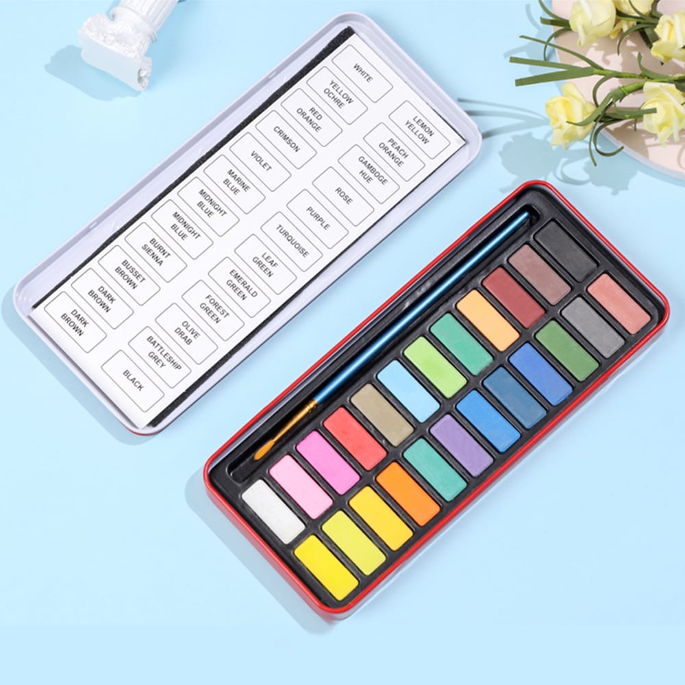 🖼️Beginner-Friendly💕 Watercolor Workbook