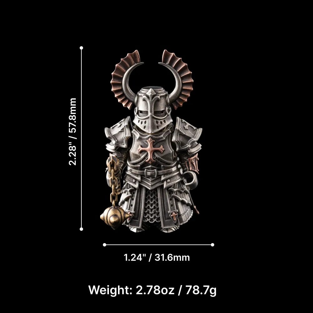 LAST DAY 49% OFF🔥 Removable Warlord Knight Magnetic Ornament
