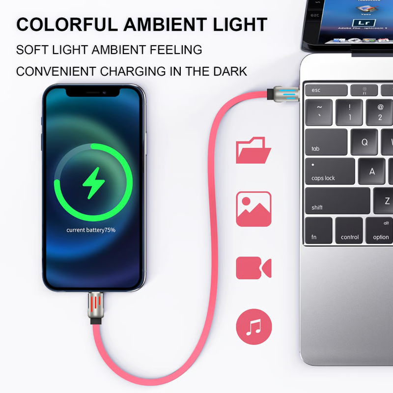 4-in-1 USB Charging Cable Fast Charging