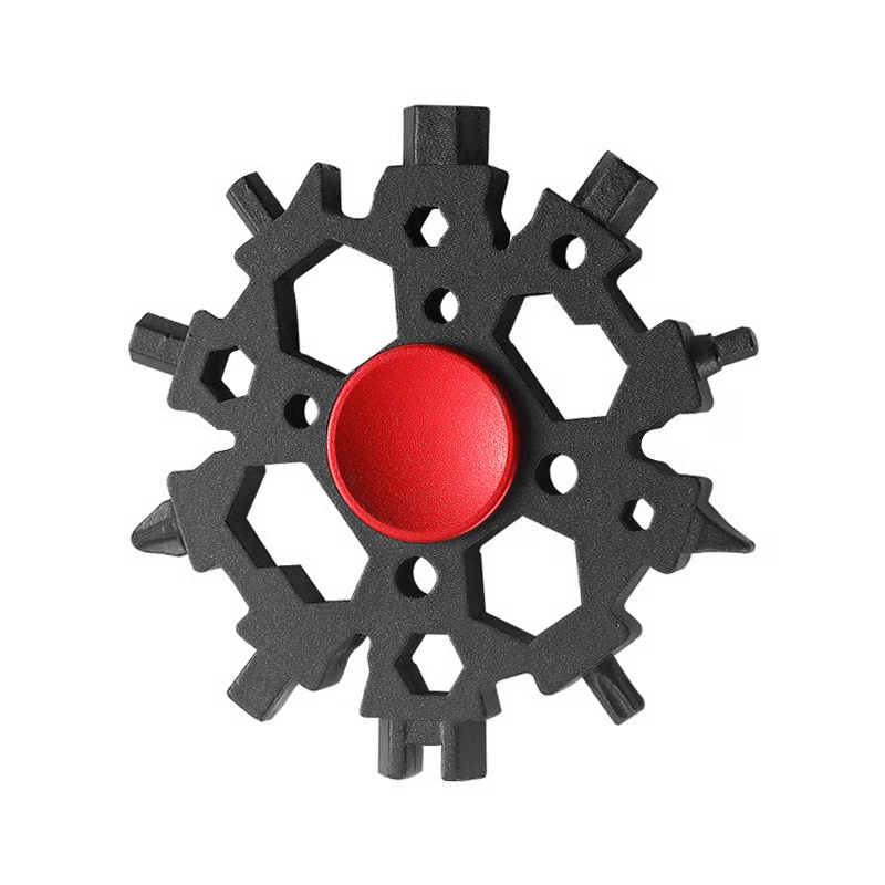Last Day 49% OFF🔥Snowflake Fidget Spinner With 23-in-1 Multi-Tool🔧