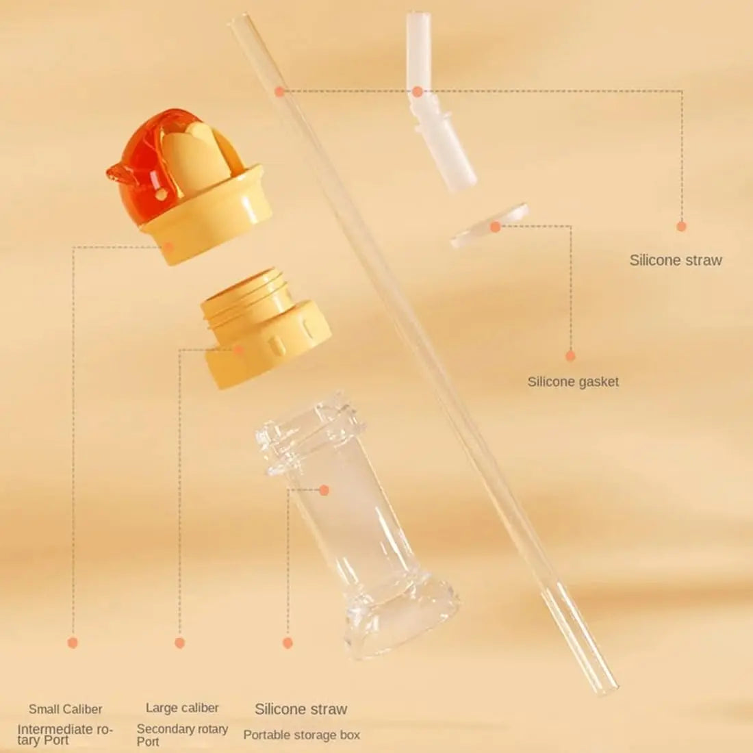 ๐ง Last Day 49% OFF โ Kids Water Bottle Straw Conversion Cap | Spill-Proof Universal Flip Top ๐ถ