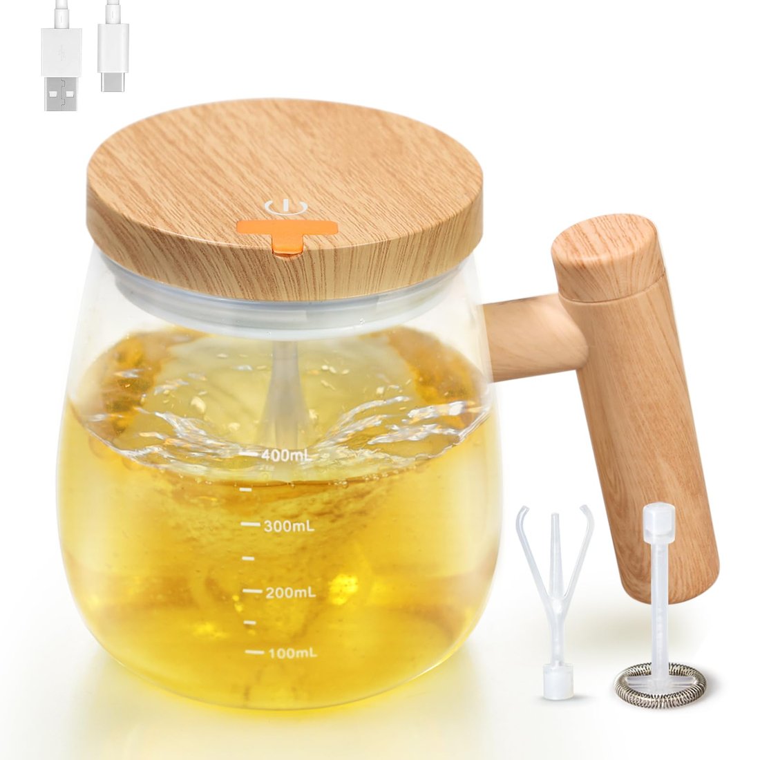 Last Day 49% OFF🔥Portable Fully Automatic Stirring Coffee Cup