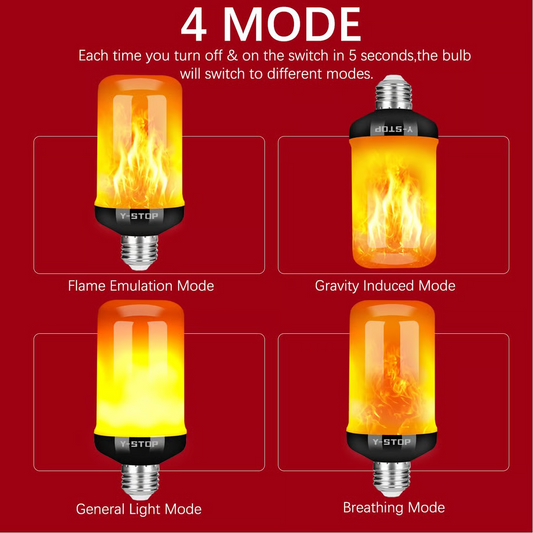 Last Day 49% OFF🔥Autumn ambiance decor LED Flame Bulb🎃