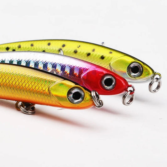 Last Day 49% OFF🔥5pcs Mini Fishing Lures with 3D Fish Eyes