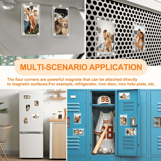 Magnetic Car Visor Photo Clip