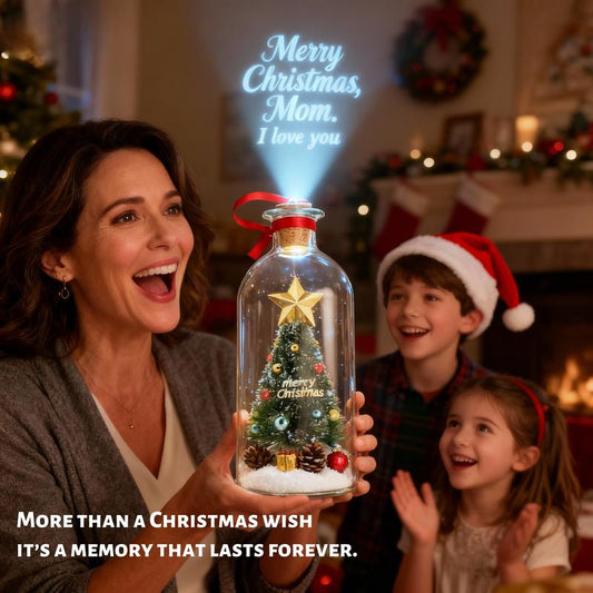 🎄Christmas Special: 49% OFF🔥 Forever Voice Recordable Christmas Tree Bottle