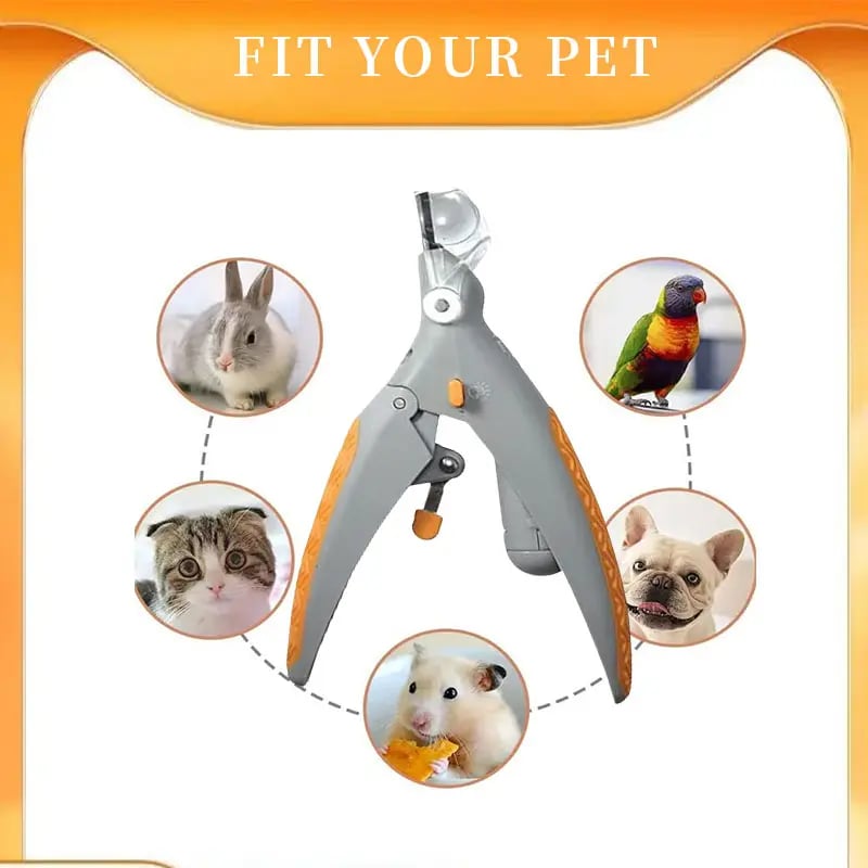 🔥  Last Day 49% OFF🐱🐕LED Light Pet Nail Clippers - 5X Magnification