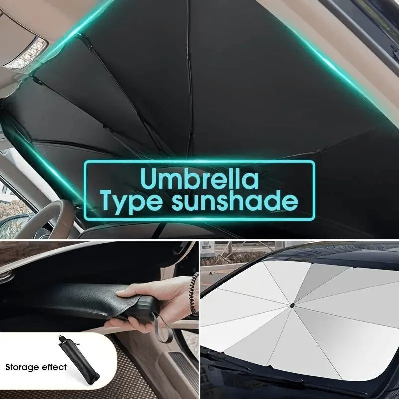 🔥UV-Blocking Car Sun Shade | Foldable & Easy