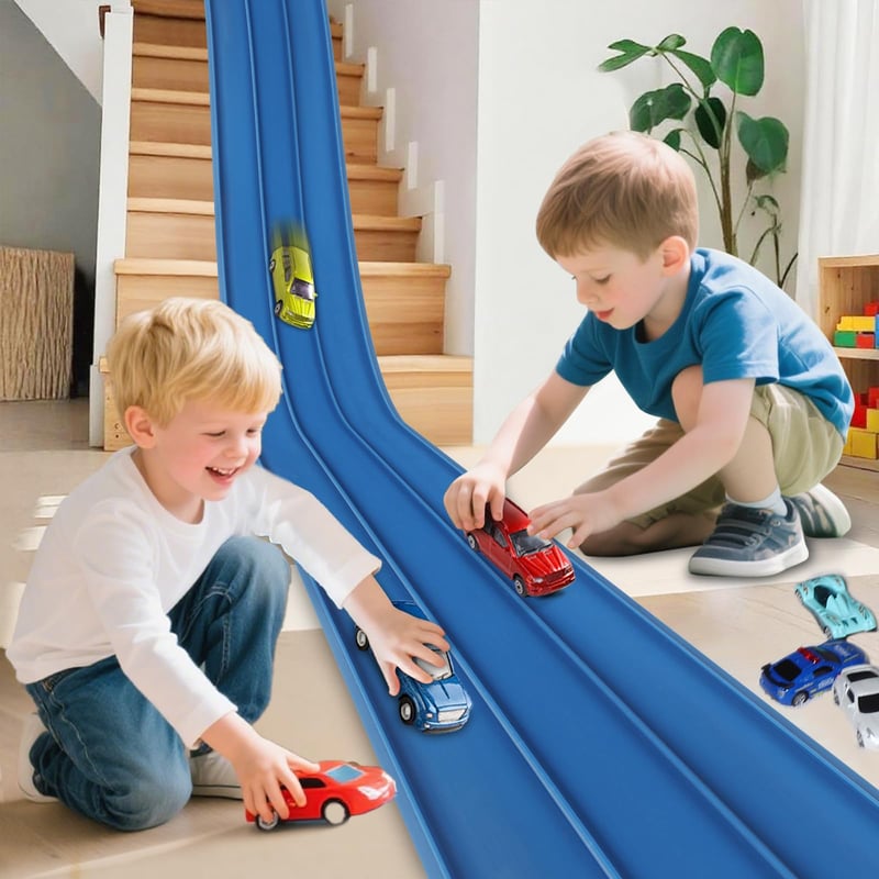 ππ 2025 Christmas Surprise Gift: DIY Flexible Racing Track Toy πβ¨