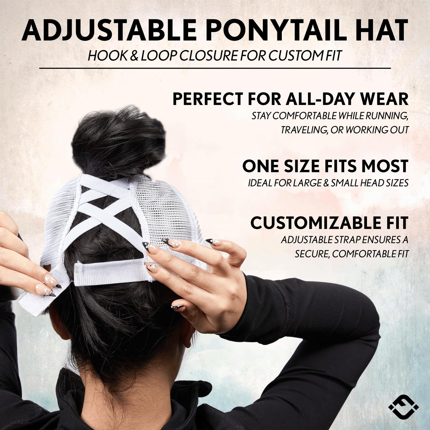 Adjustable Ponytail Women's Hat