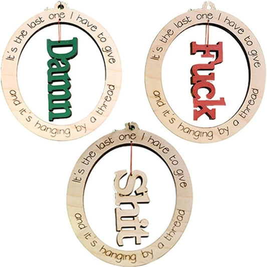 🤣Funny Christmas Ornament | Last F*ck