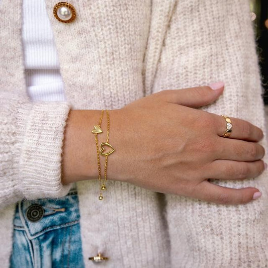 Last Day 49% OFF🔥Matching Heart Bracelets for Women