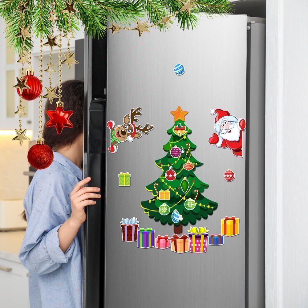 🎄Christmas Sales 49% OFF-Christmas Themed Magnetic Sticker