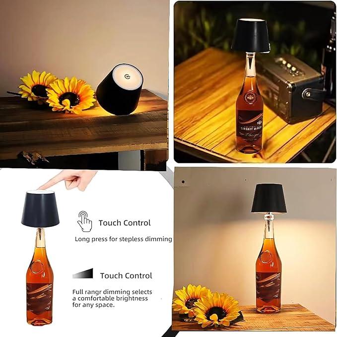 Last Day 49% OFF🔥Wireless Decorative Wine Bottle Ambient Light