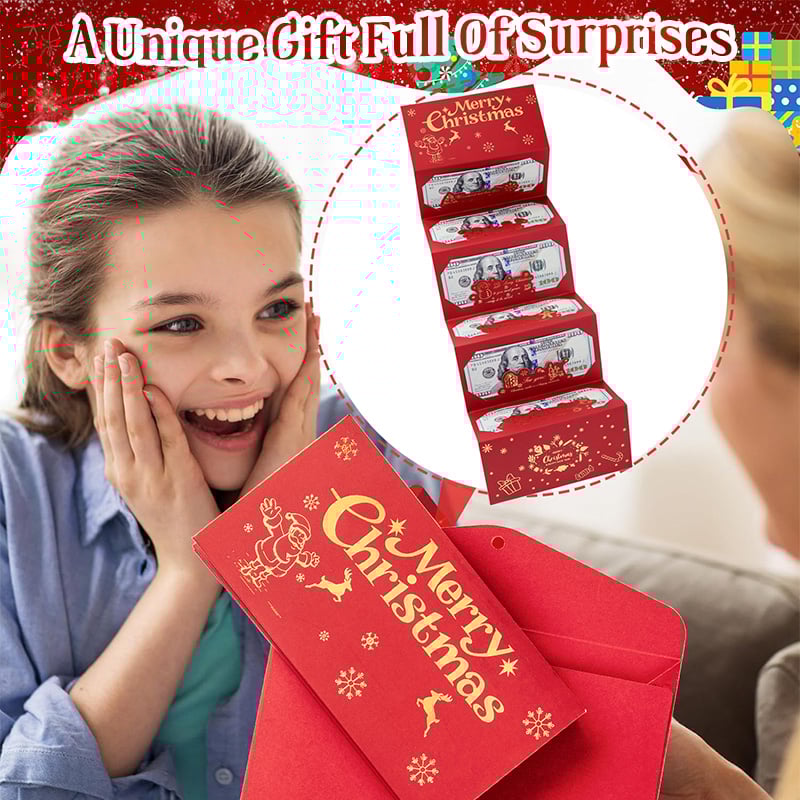 π 2025 New Creative Christmas Cash Surprise Envelope