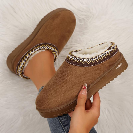Last Day 49% OFF🔥Women's Slippers Platform Mini Boots