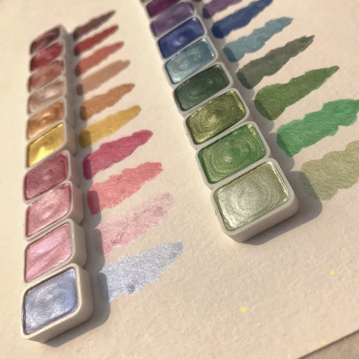 ๐2025 Pigment Sales Champion-Starry Night Pearl Watercolor Paint