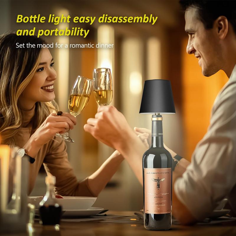 Last Day 49% OFF🔥Wireless Decorative Wine Bottle Ambient Light