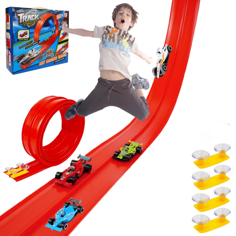 ππ 2025 Christmas Surprise Gift: DIY Flexible Racing Track Toy πβ¨
