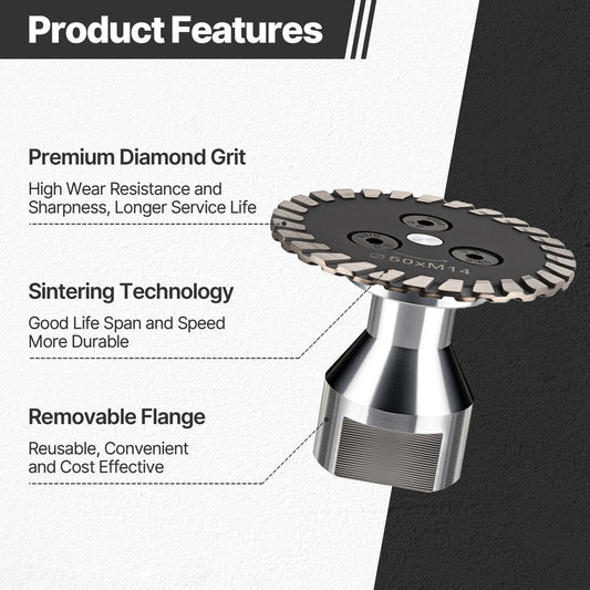 Last Day 49% OFF🔥Precision Diamond Carving Wheel (40mm/50mm)🧰