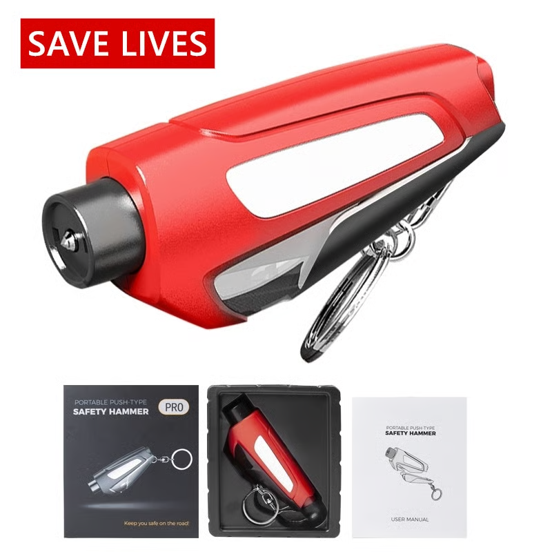 Automotive Escape Tools Window Breaker & Seatbelt Cutter