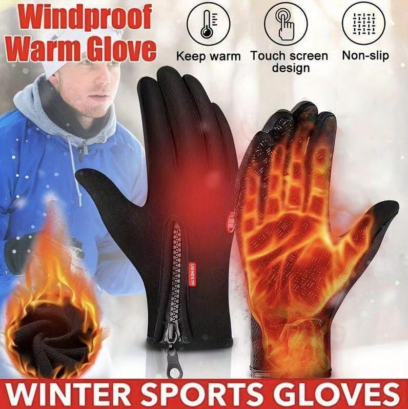 Last Day 49% OFF🔥Touchscreen and Windproof Full-Finger Gloves for Sports