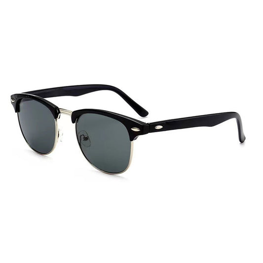 Polarized rimless sunglasses with UV 400 protection