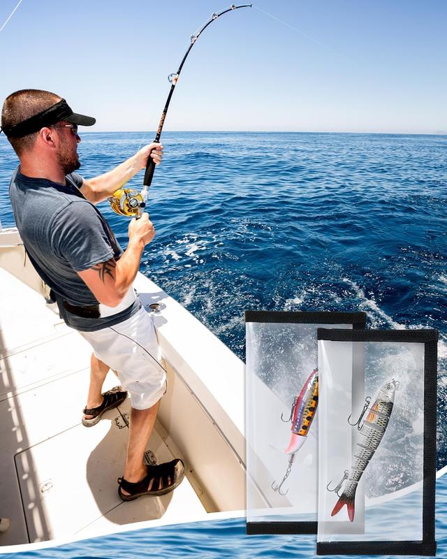 Last Day 49% OFF🔥Fishing Lure Wraps – Safer Storage for Every Hook🎣