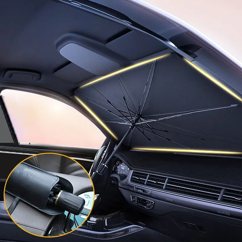 🔥UV-Blocking Car Sun Shade | Foldable & Easy