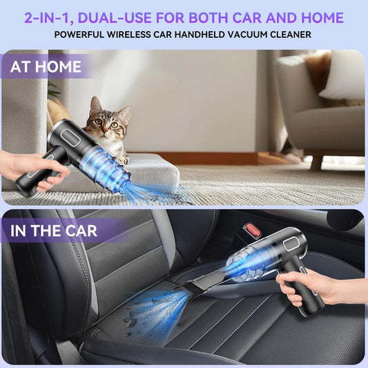 Last Day 49% OFF🔥Handheld Wireless Car Vacuum Cleaner