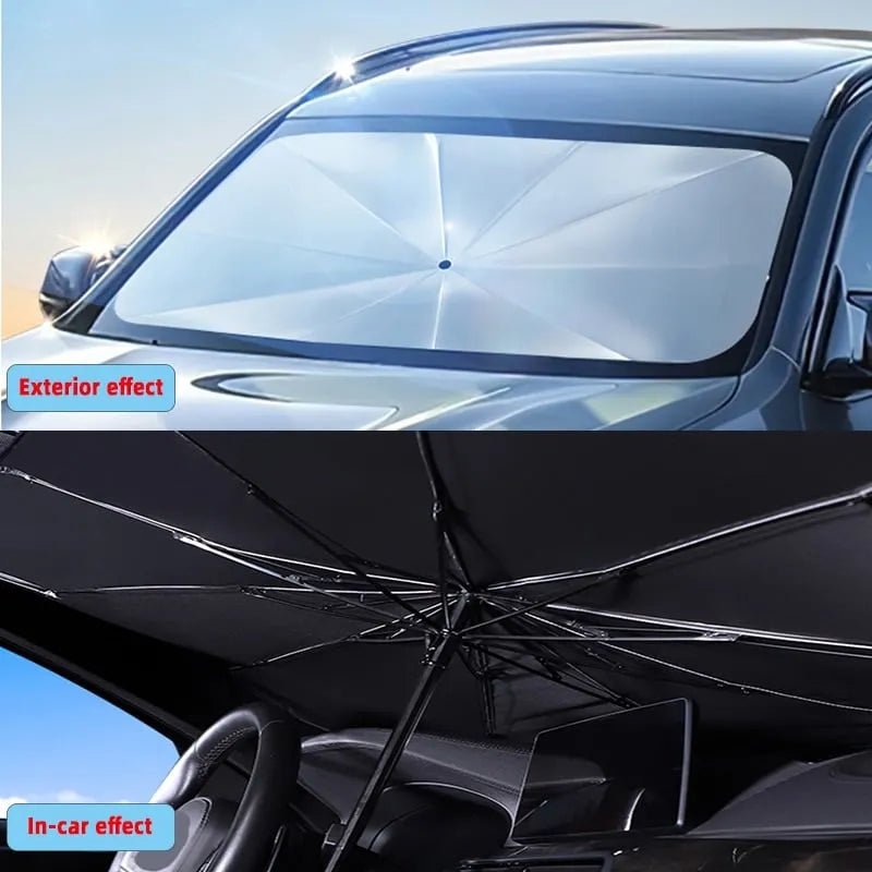 🔥UV-Blocking Car Sun Shade | Foldable & Easy