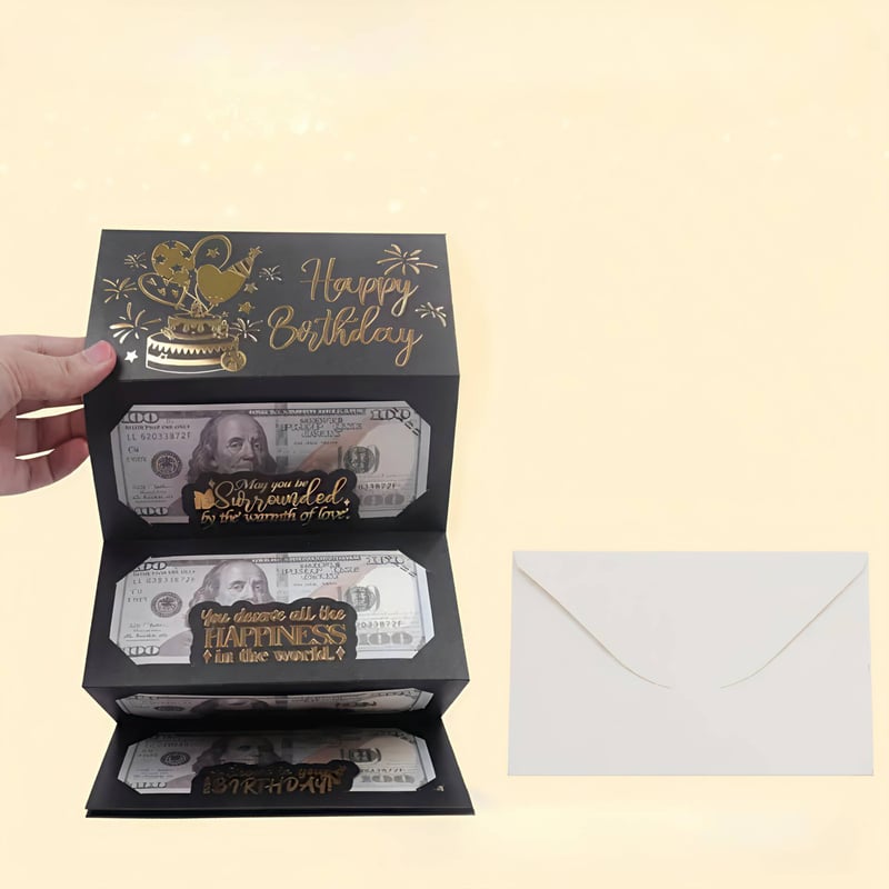 π 2025 New Creative Christmas Cash Surprise Envelope
