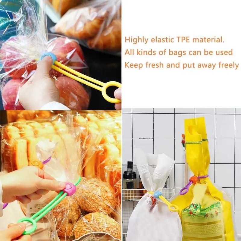 🏆Flash Sale⚡ 50K+ SOLD - Bag Clips Strap Sealer Organizer (BUY 3 GET 1 FREE)