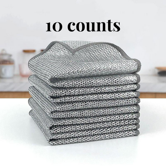 All-in-One Cleaning solution-Non Scratch Wire Dishcloth