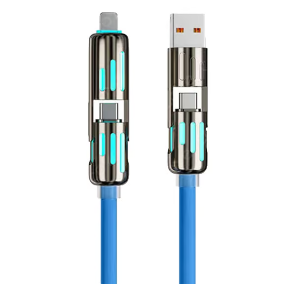 4-in-1 USB Charging Cable Fast Charging