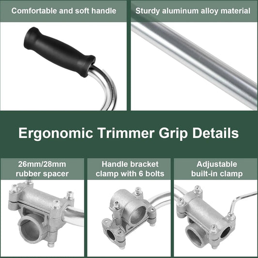 πΏ Last Day 49% OFF β Aluminum Grass Trimmer Handle π§ Lightweight & Ergonomic Grip