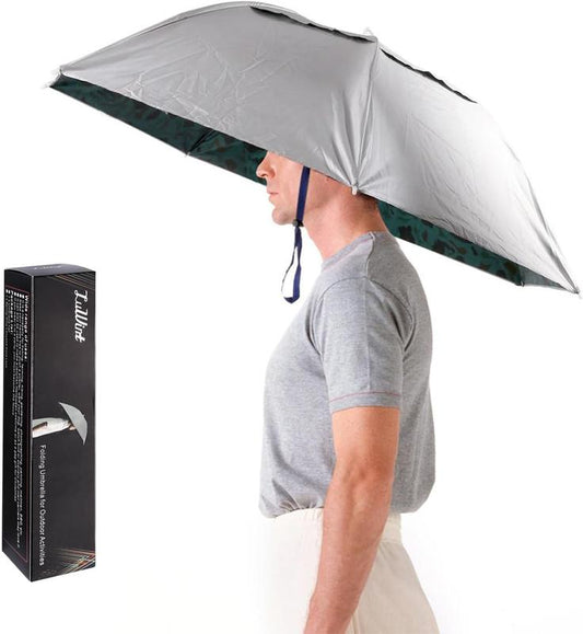 Last Day 49% OFF🔥Adult Rainproof Shade Gardening Umbrella Hat