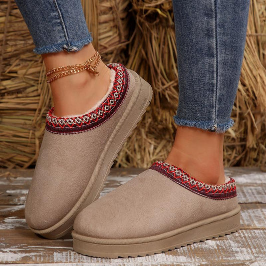 Last Day 49% OFF🔥Women's Slippers Platform Mini Boots