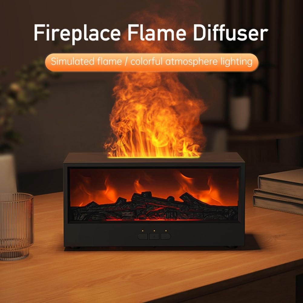 Christmas Fireplace Diffuser, Humidify Your Cozy Moments🎄✨