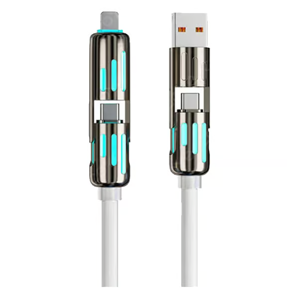 4-in-1 USB Charging Cable Fast Charging