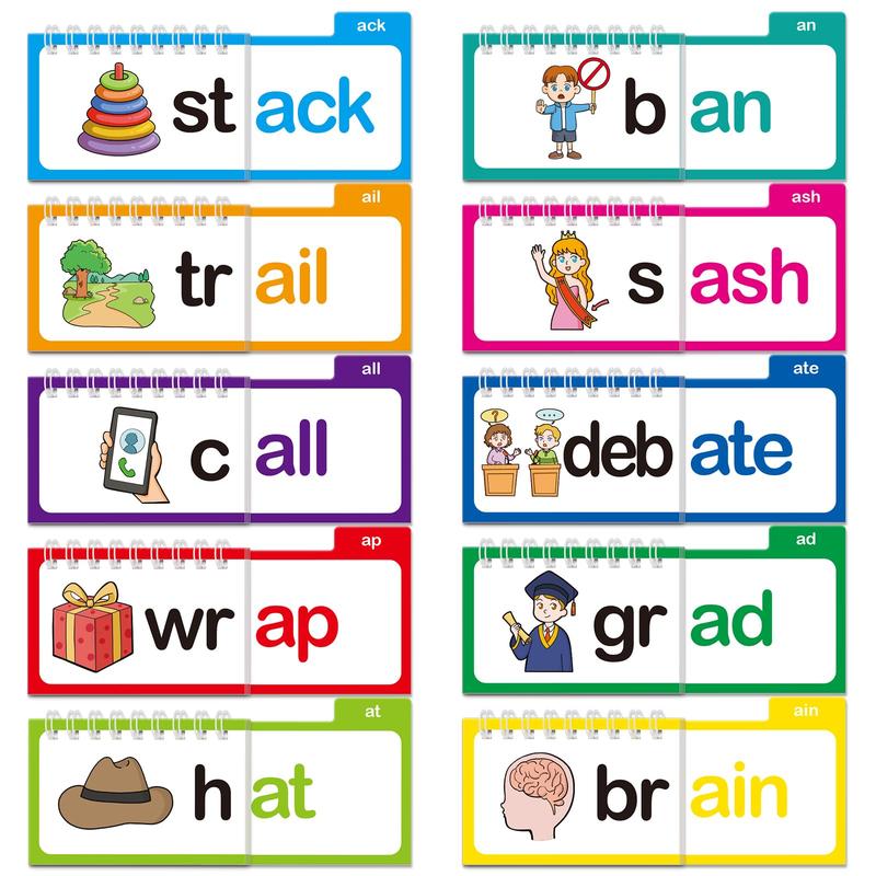 π30 Read & Rhyme Flip Books β Rhyming Words, Prefixes & Word Families