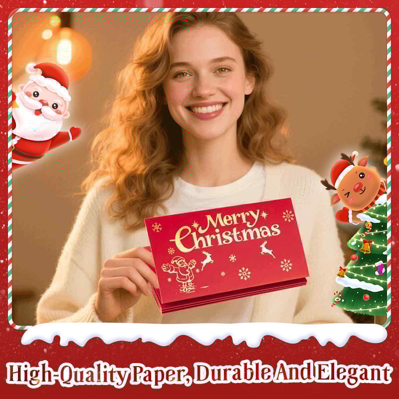 π 2025 New Creative Christmas Cash Surprise Envelope