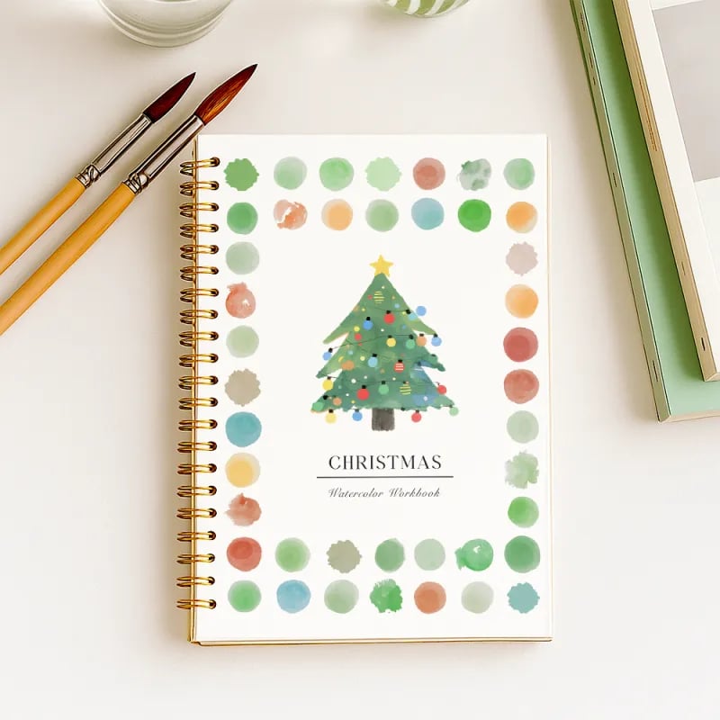 🔥LAST DAY SALE 49% OFF 🖼️Beginner-Friendly💕 Watercolor Workbook