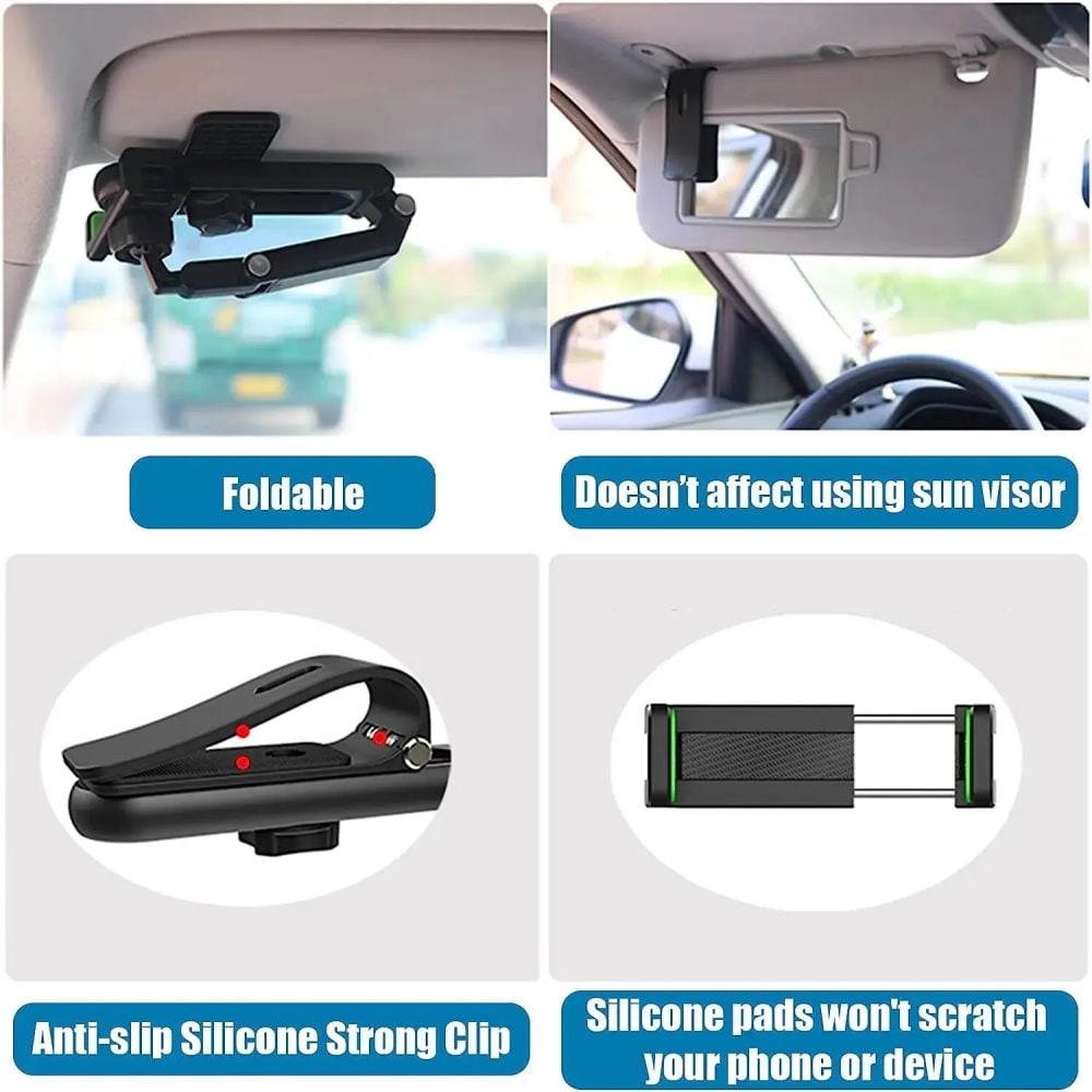 🔥Rotatable & Retractable Car Phone Holder