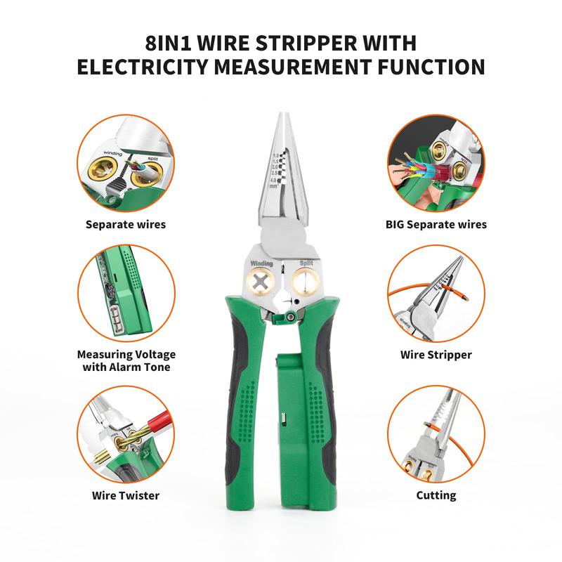 8 in 1 Multi-function wire strippers