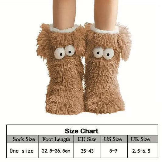 LAST DAY 49% OFF🔥Women's Non-Slip Plush Slippers Socks | Winter Cozy Socks✨