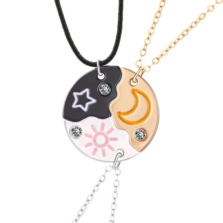 Matching BFF Necklaces for You and Your Two Besties