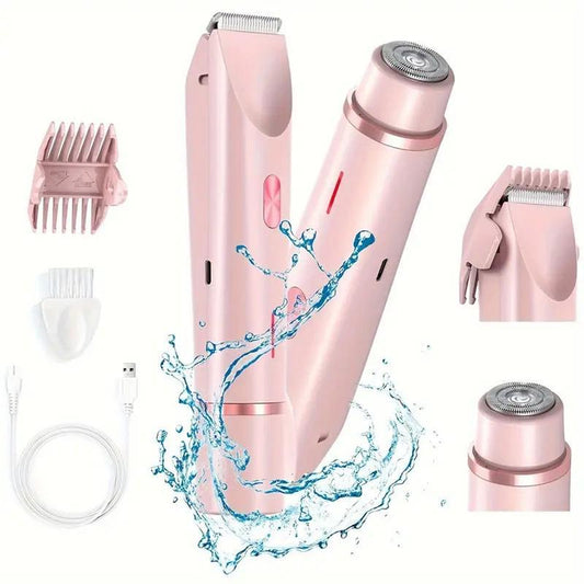 Last Day 49% OFF🔥Women's Bikini Trimmer & Razor Set