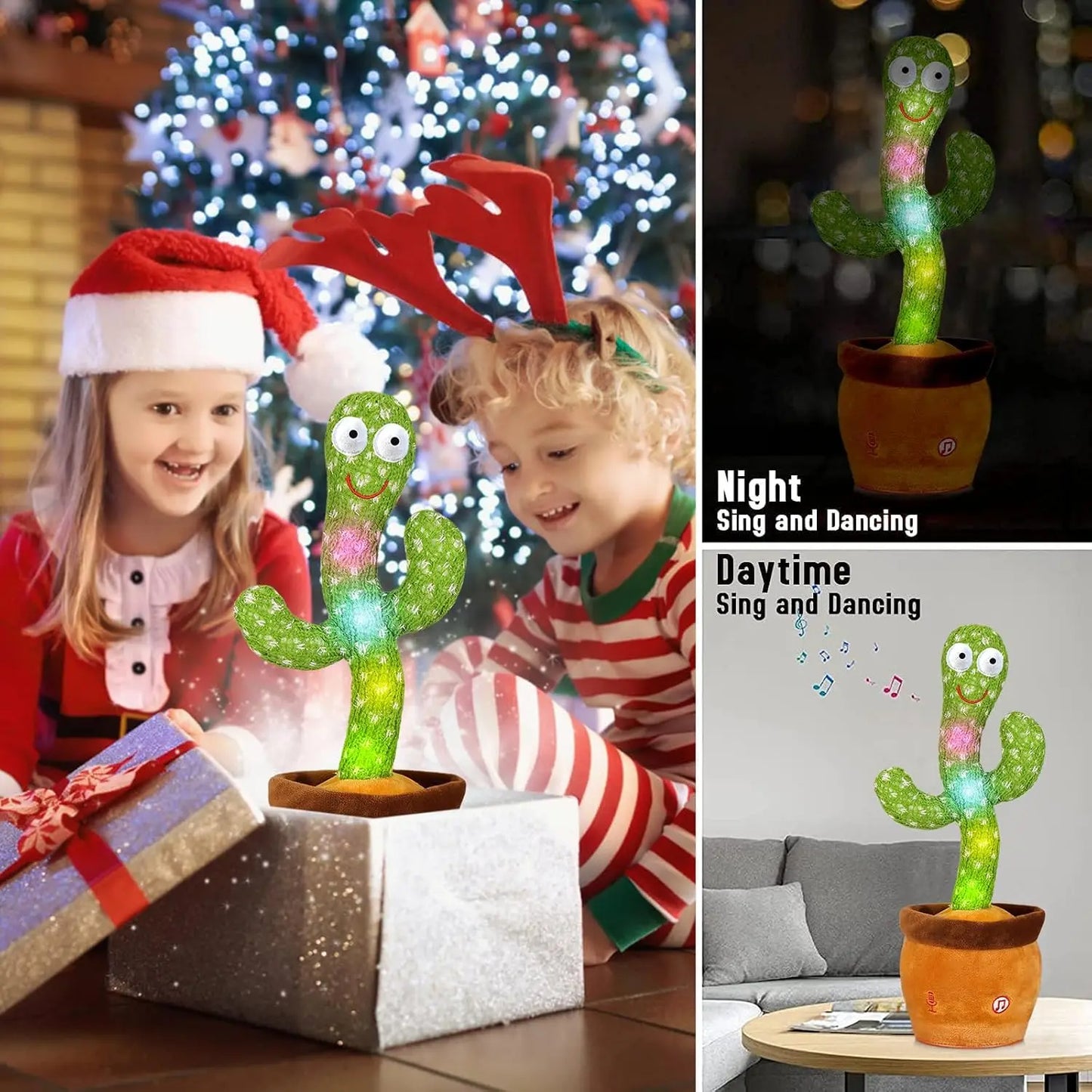LAST DAY: 49% OFF โ Talking Cactus That Repeats, Dances & Makes Kids Laugh Nonstop ๐ต๐